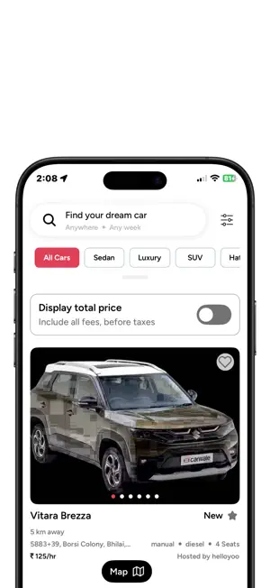 Carlust: Car rental for travel screenshot 3