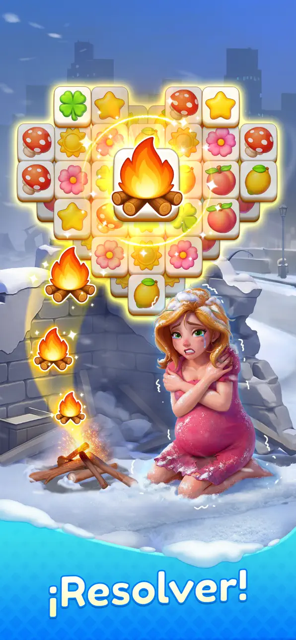 Tile Family®:Match Puzzle Game iOS Mod IPA screenshot 2 - iOS game interface
