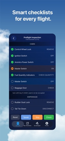 Aircraft Checklist Screenshot 1 of 6
