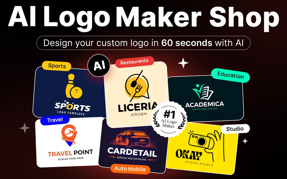#1. AI Logo Maker | Design Creator (macOS) 由: Muhammad Azeem