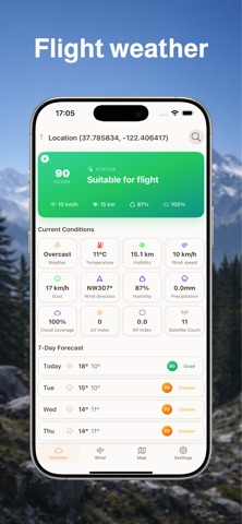 Clear to Fly iPhone screenshot