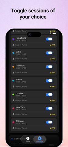 Market hours, Sessions Clock Screenshot 3 of 4