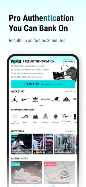 POIZON - Sneakers & Apparel iPhone screenshot 5