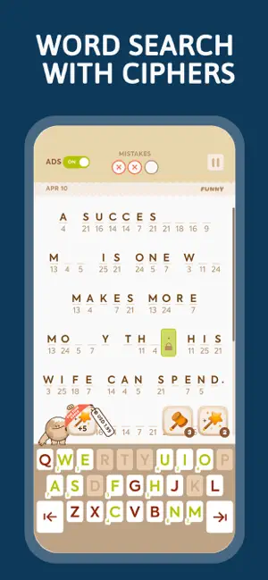 Code Busters: Word Puzzle Game iPhone screenshot 5