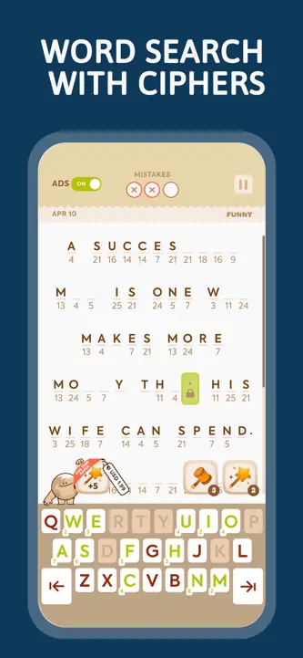 Code Busters: Word Puzzle Game screenshot 5