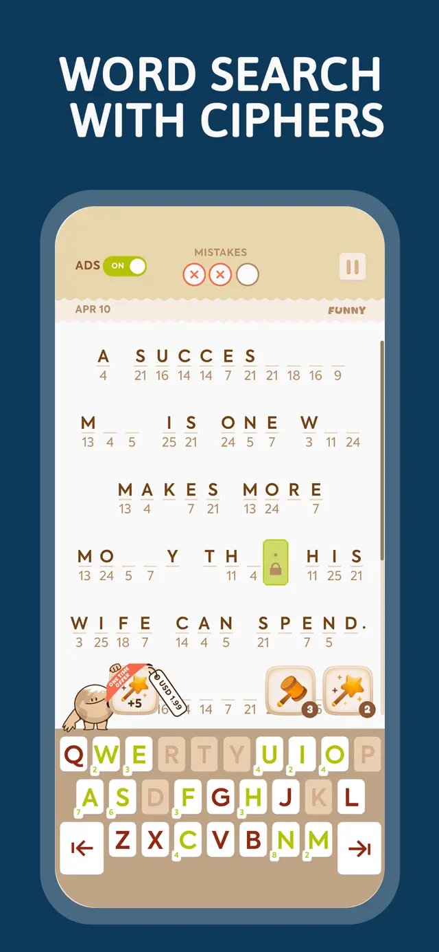 Code Busters: Word Puzzle Game screenshot 5