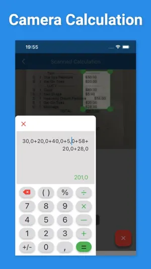 Calculator with History & Note screenshot 2