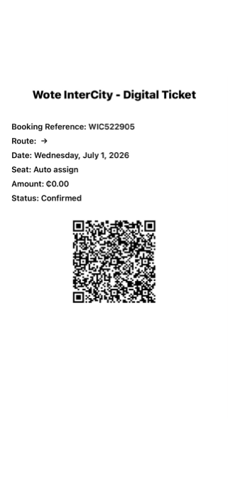 Wote InterCity Screenshot 9 of 10
