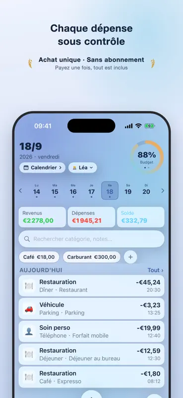 M Budget : Dépenses screenshot 1 of 10