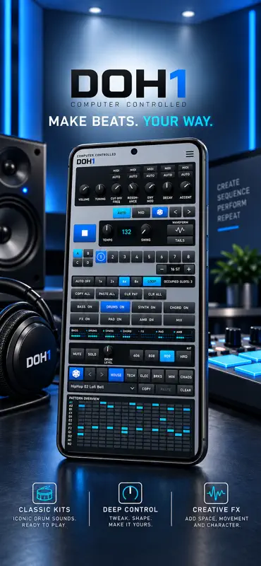 DOH1: Synthesizer 303 Bassline screenshot 1 of 1