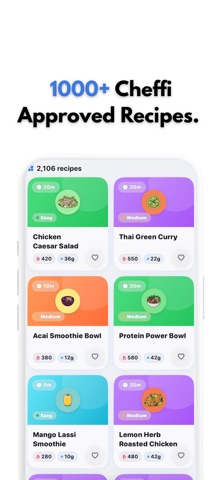 Cheffi - Meal Plan Assistant Screenshot 3 of 7