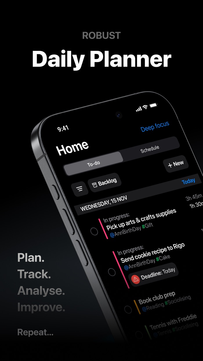 WSTR Daily Schedule Planner
