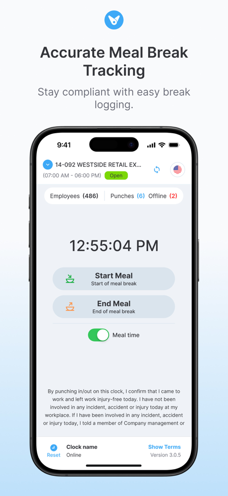MobiClocks Kiosk screenshot 2