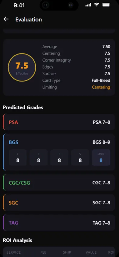 Card Grader: Make It Minty screenshot 5