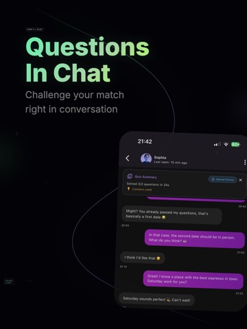 Qulo — Meet Through Questions iPad screenshot