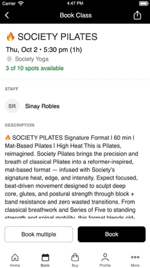 Society Yoga screenshot 3