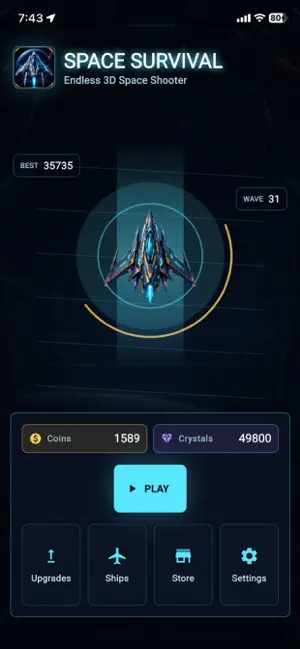 Space Survival 3D: Strike screenshot 2