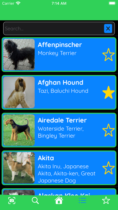 The Dog Breed App Screenshot