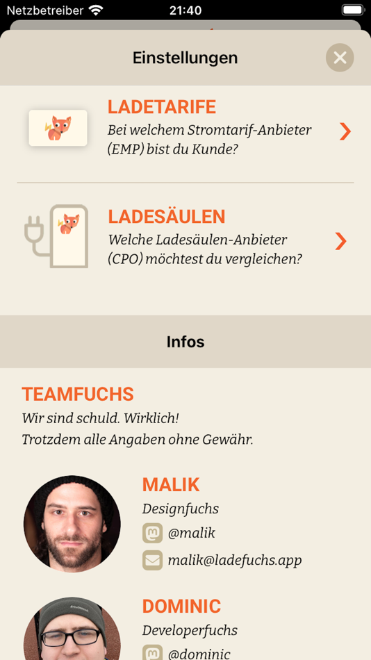 #5. Ladefuchs: EV Strompreise (iOS) 由: Malik Aziz