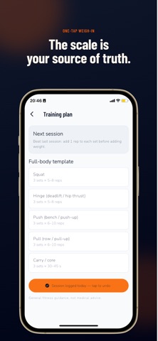 Surplus: Lean Bulk Coach Screenshot 3 of 4