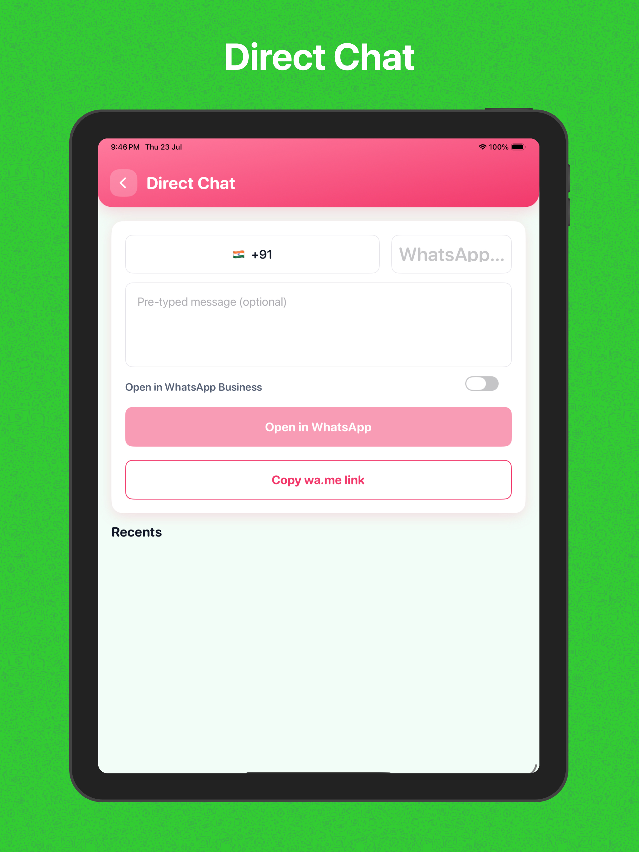 Direct Chat & Messaging screenshot 6
