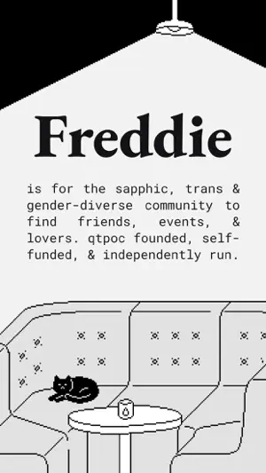 Freddie: Your queer space screenshot 1