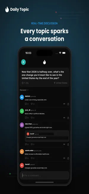 DailyTopic screenshot 1