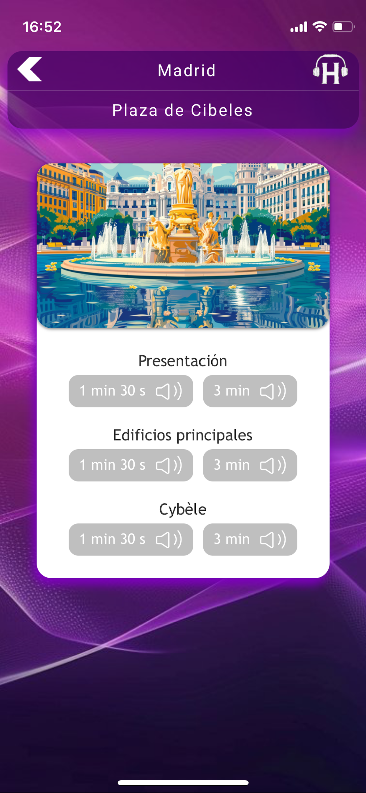 HISTORY GUIDE CITY MADRID screenshot 5