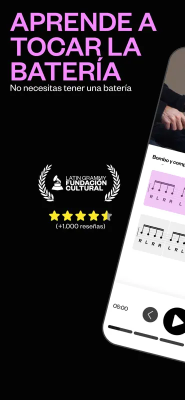 Drum Coach: Aprender Batería screenshot 1 of 9