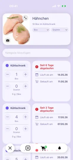 Screenshot von Haltbar Bis auf dem iPhone 2