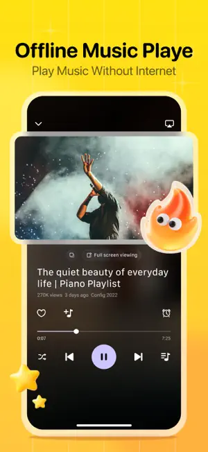 Offline Music Player:Mp3,Video screenshot 1