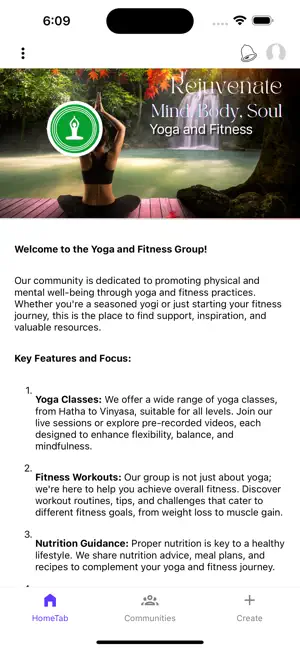 Creative Social Intranet App screenshot 2
