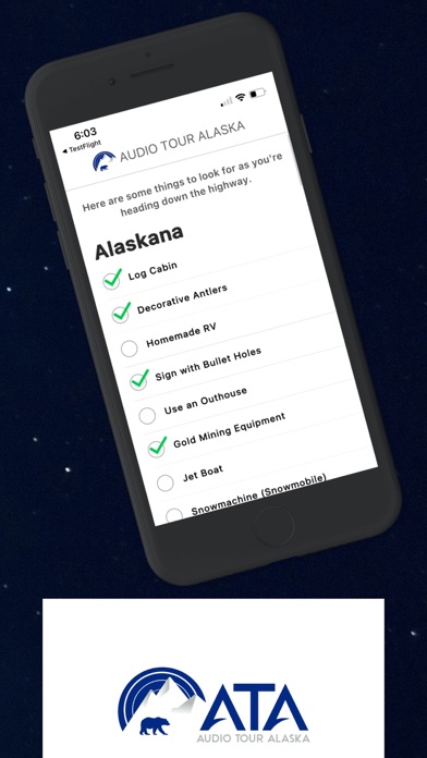 Audio Tour Alaska Screenshot