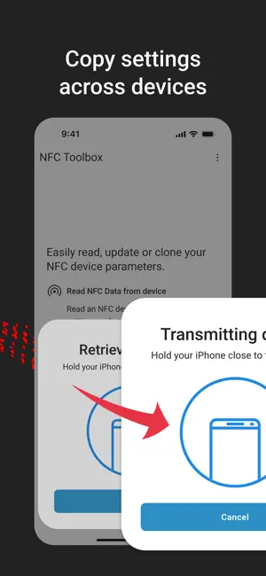 Balluff NFC Toolbox screenshot 2