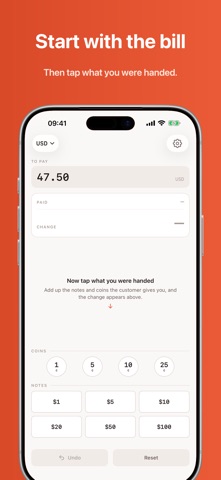 Change Calculator Screenshot 2 of 4