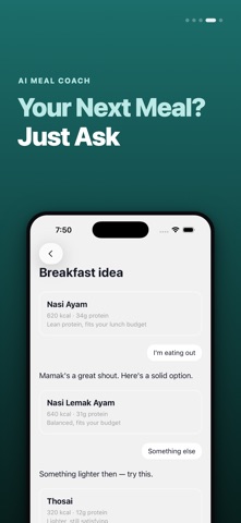 Tied - AI Calorie Tracker Screenshot 4 of 5