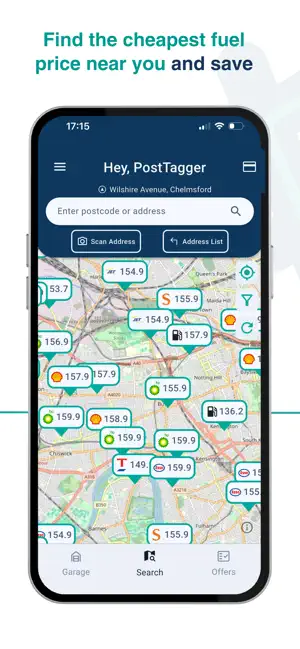PostTag: Address Finder iPhone screenshot 4