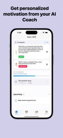 Done: Daily Focus Task Tracker screenshot