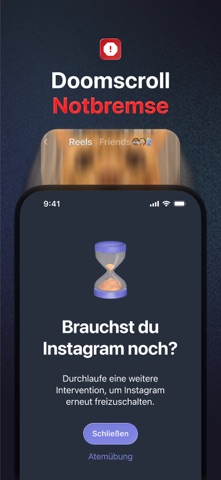 one sec | App Zeitlimit Sperre iPhone screenshot 3