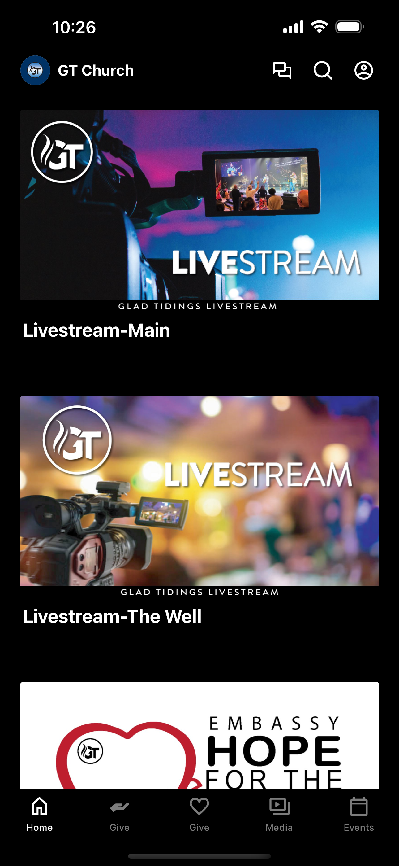 Church of Glad Tidings