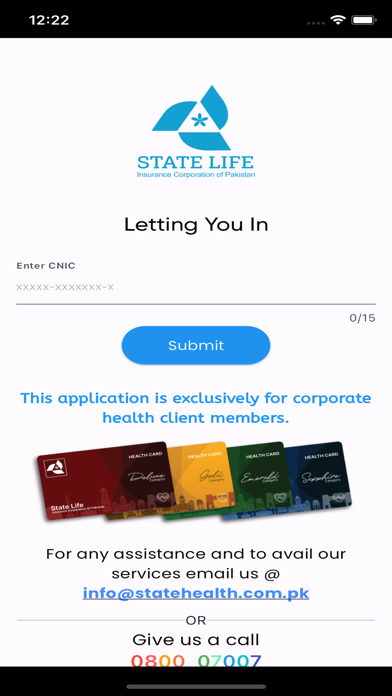 StateLife Health Plus iPhone screenshot 1 - Medical app