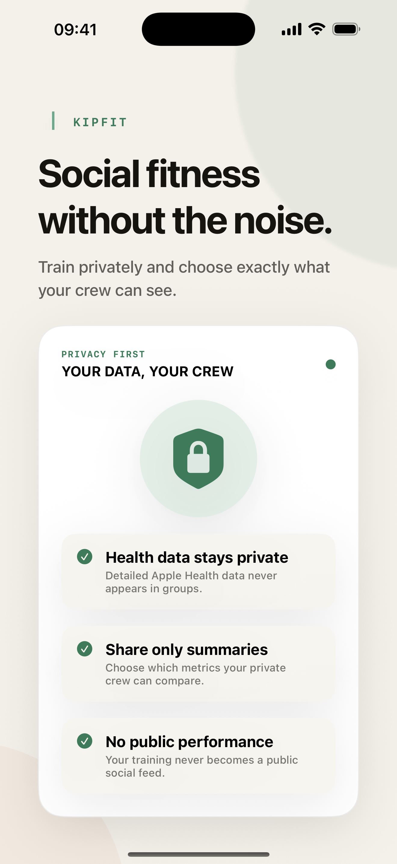 KipFit: Distance Training