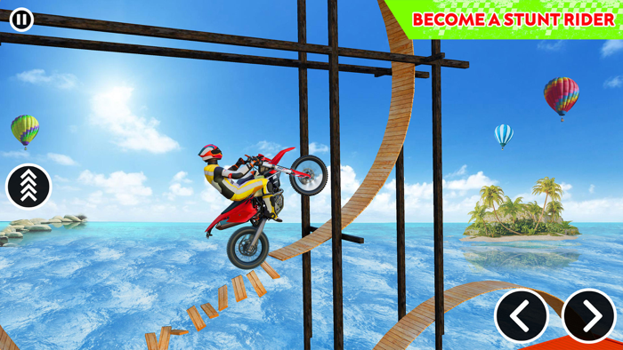 Offline Bike Stunt Racing Game