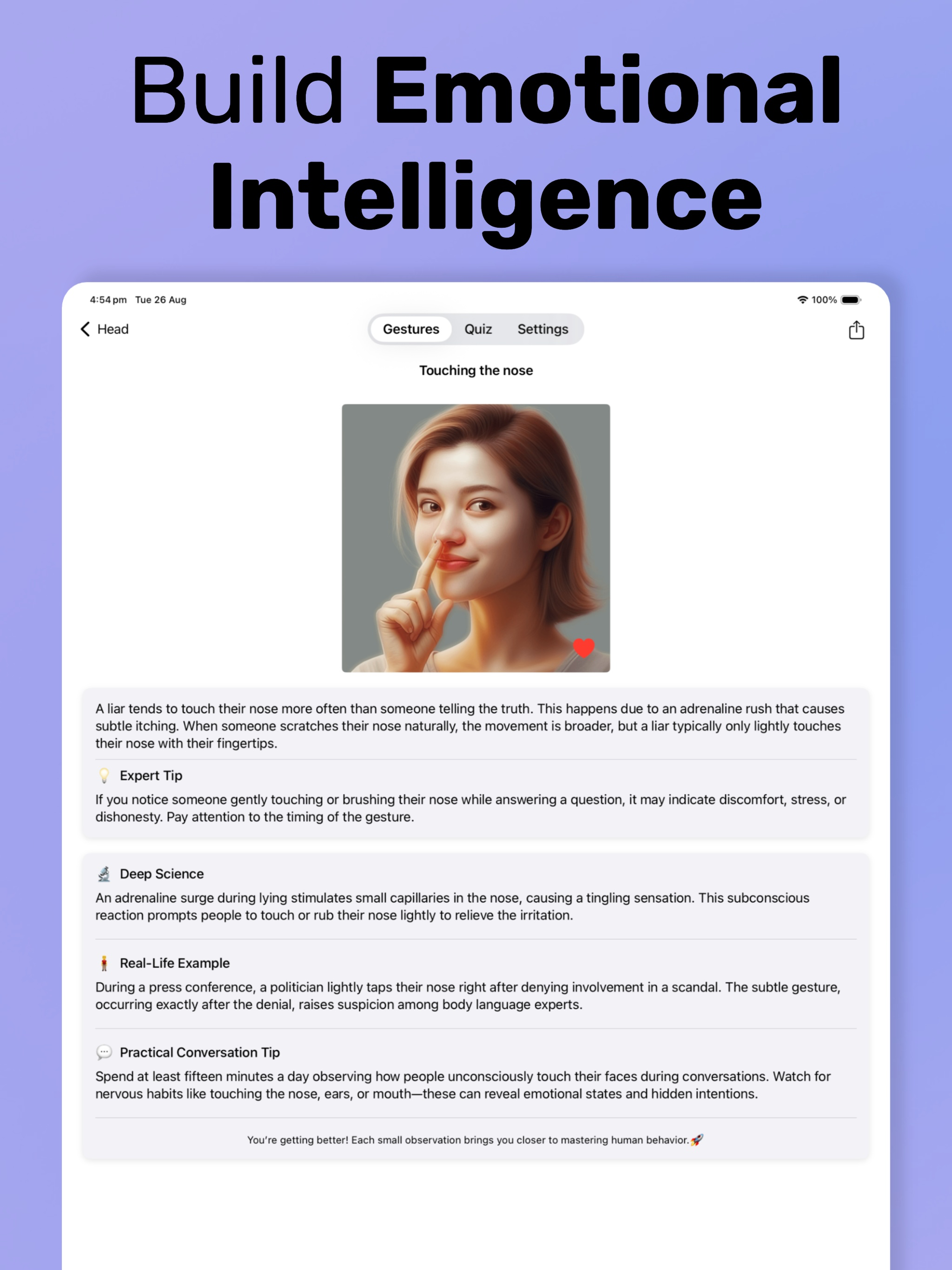Psychology - Body Language