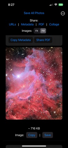 Space Photos Screenshot 1 of 4
