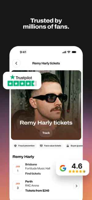 Tixel－Face Value Ticket Resale iPhone screenshot 4