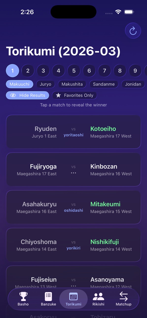 iPhone screenshot