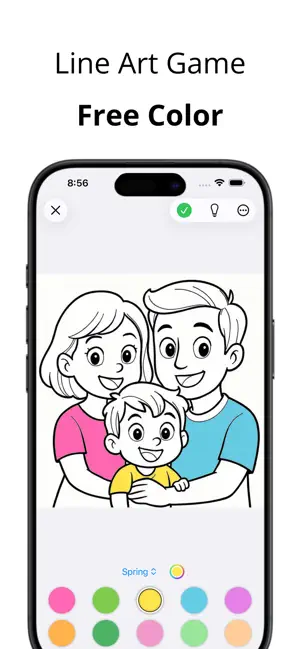ColorPeach: Coloring Games screenshot 4