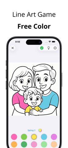 ColorPeach: Coloring Games Screenshot 4 of 8
