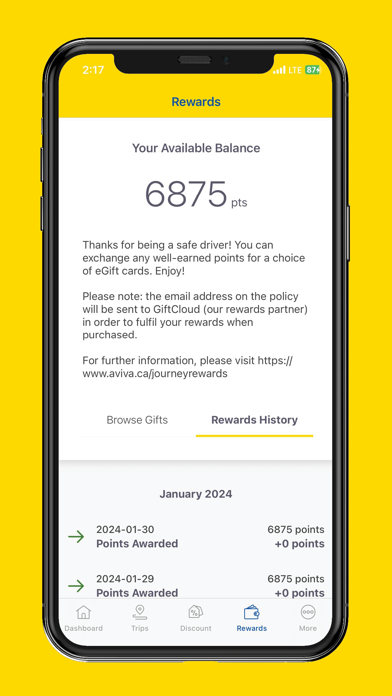Aviva Journey Screenshot